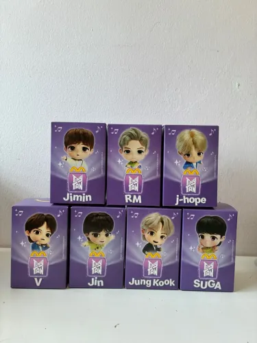 TINY TAN BTS KPOP BONECOS BTS MC DONALDS