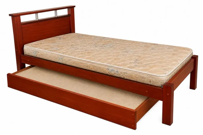 Cama solteiro com cama auxiliar mais 1 colchão 