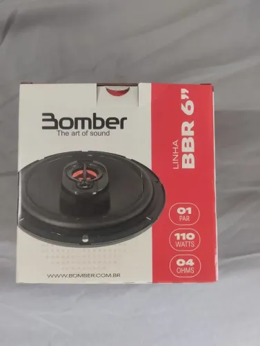 Par de Auto falante bomber 6 polegadas 