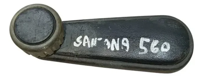 Manivela Vidro Gol Voyage Quadrado Vw Santana 1990 1991 1995 Cinza