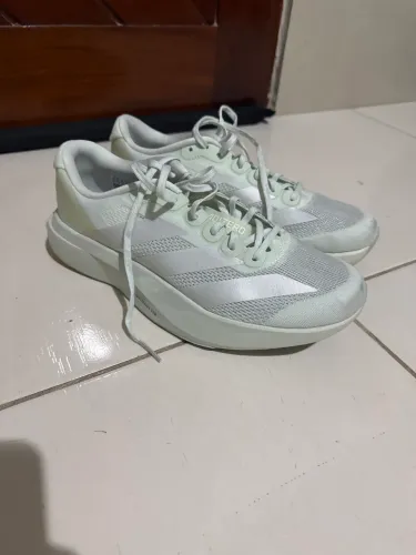 Tênis Adizero Evo SL Metallic Silver Crystal Jade