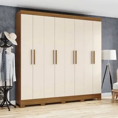 Guarda Roupa 8 Portas Solteiro