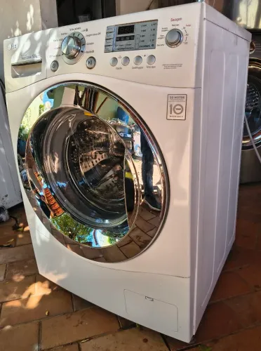 Máquina lava e seca LG inverter 10 kg funcionando perfeitamente top!!!