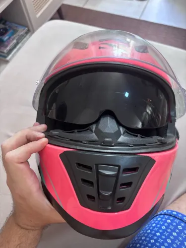 Capacete Norisk FF302 Rosa - Edição Limitada TAM 56