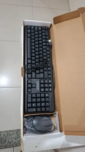 Teclado e mouse p/ computador