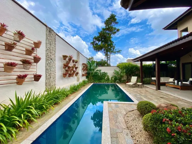 Casa em condomínio para aluguel, 4 quartos, 4 suítes, 4 vagas, Flamboyant Residencial Park