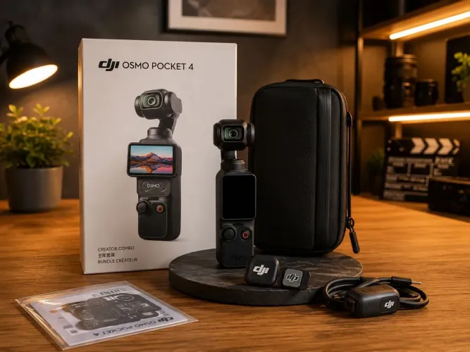 DJI Osmo Pocket 4 Creator Combo