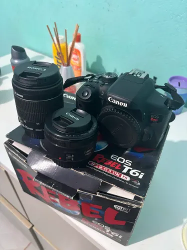 Canon T6i + 50mm + 18-55mm