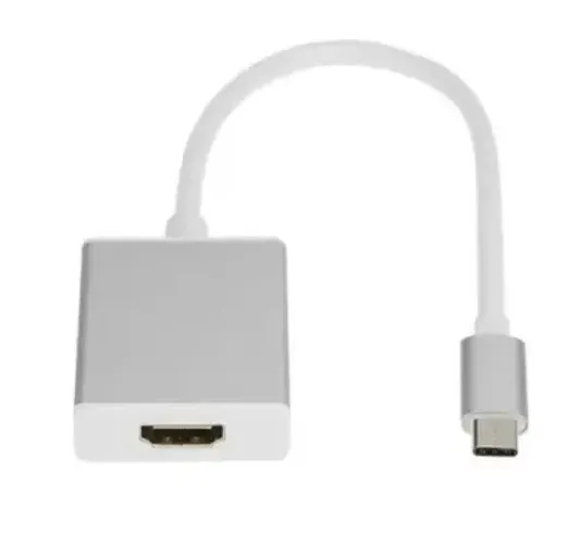 Adaptador Tipo C x Hdmi Conversor Para Notebook/Celular Shinka AT-TPC-HD -Loja Coimbra