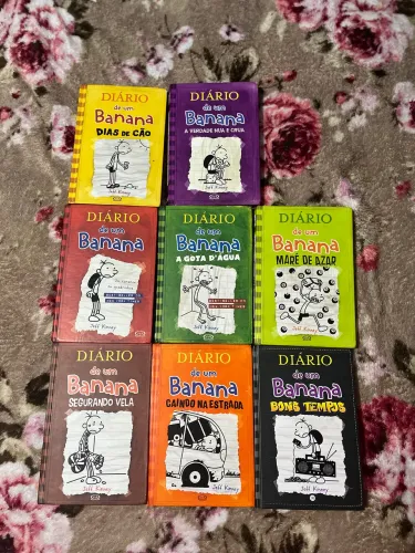 Coleção Livros Diario De Um Banana