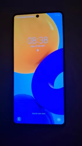 Celular Samsung M52 5gb 128GB 6gb ram com acessórios 