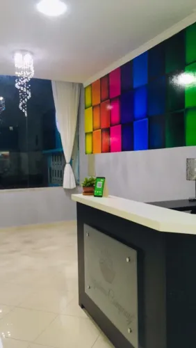 Balcão CAIXA em MDF