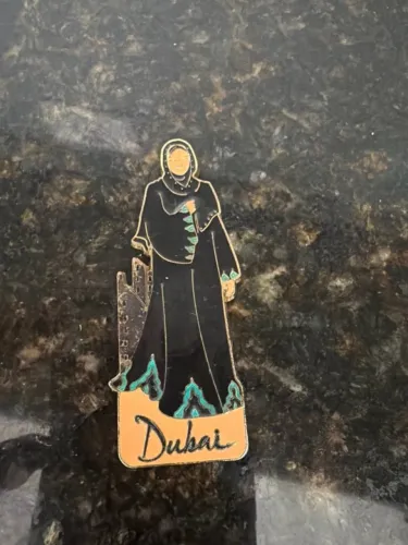 ímã de geladeira dubai metal