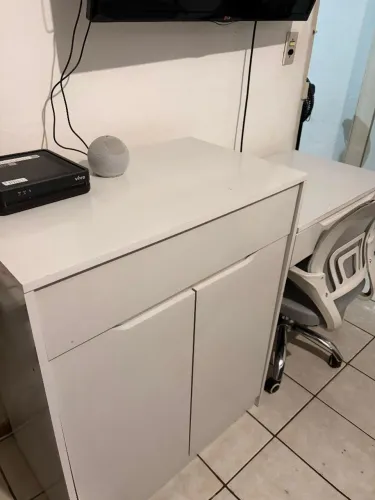 Penteadeira escrivaninha quarto organizador branca