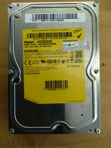 Disco Rigido Samsung 2000Gb