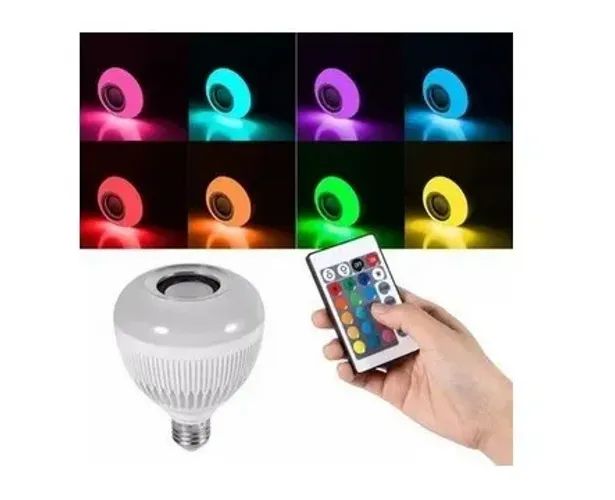 Lampada musical LED controle Bluetooth WJ-L2