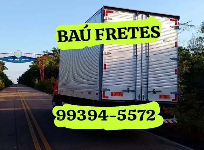 Frete baú Mudança disponível