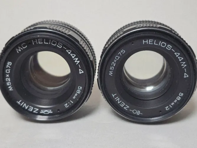  2 Lentes helios 44M-4 , rosca M42 