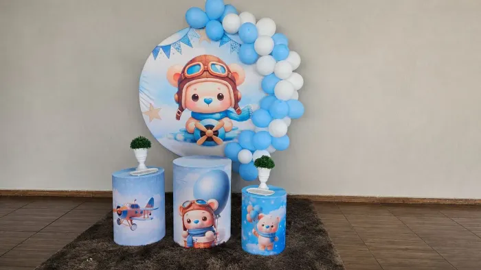 Kit pegue e monte cha de bebê /aniversário 