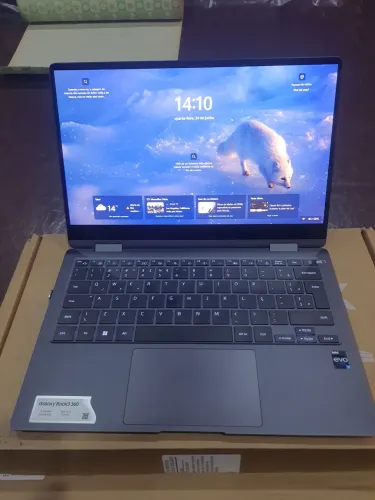 Notebook Samsung Galaxy Book 3 360 i5 1335U de 13° geração, 8gb DDR5