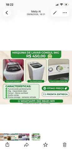 Máquina de lavar