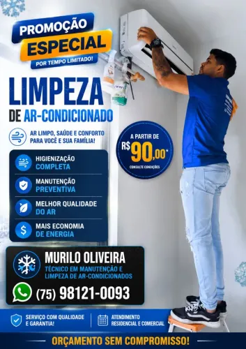 Manutenção ar-condicionados