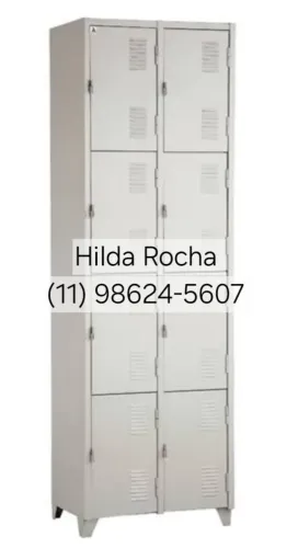 Roupeiro para vestiário 8 portas