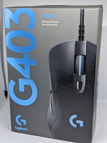 Mouse Gamer Logitech G403 HERO RGB (NOVO)
