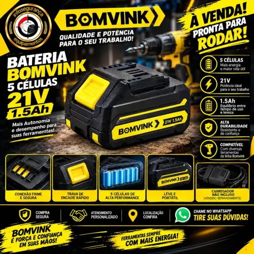 Bateria 21v 1.5ap