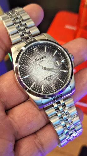 RELÓGIO MONDAINE MASCULINO AUTOMÁTICO EDIÇÃO 1954 40MM 32993G0MVNA6