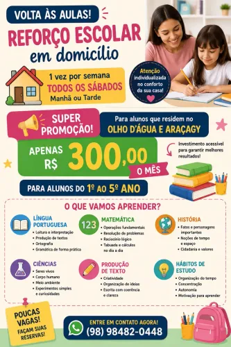 Garanta sua vaga!