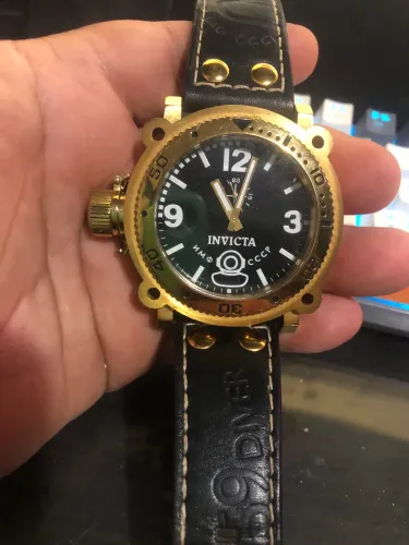 RELÓGIO INVICTA ORIGINAL RUSSIAN 1959 DIVER SIGNATURE II MODELO 7276