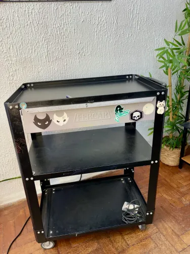 Carrinho organizador/ Tattoo / ferramentas/ estética 