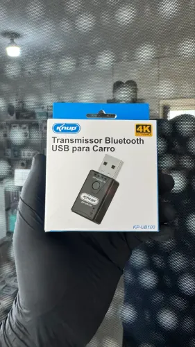 Transmissor Bluetooth 5.4 USB Knup KP-UB100 - Áudio de Alta Fidelidade