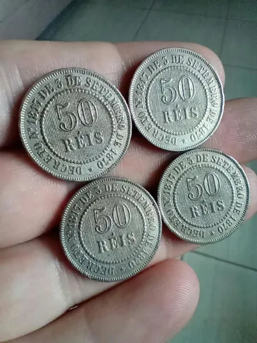 Moedas antigas 