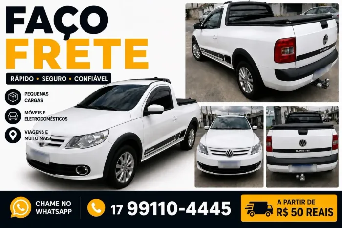 Fretes rapido e qualquer hora melhor atender vcs