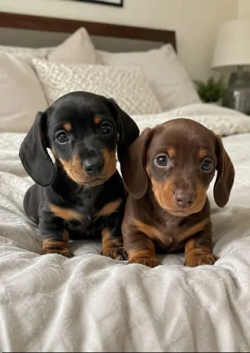 Dachshund bebês