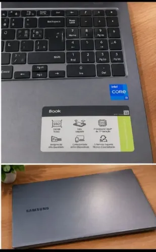 Notebook Samsung Book i3 11ª Geração | 4GB RAM | SSD 256GB | 