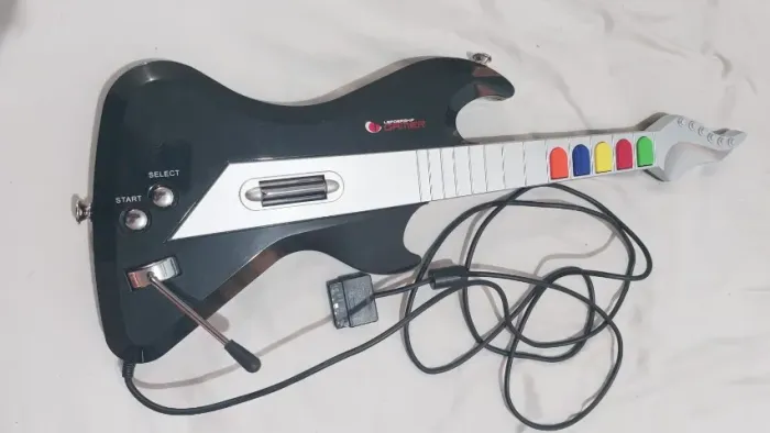Guitarra para PS2 com Cabo