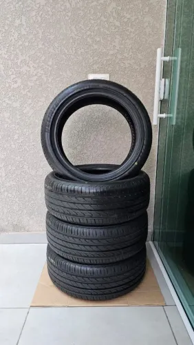 Jogo Pneus Delinte 185/45R15 DH2 Novos Apenas 300km Uso