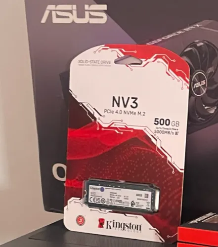 SD Kingston NV3 500GB M2 2280 NVME PCIe 4.0 Gen