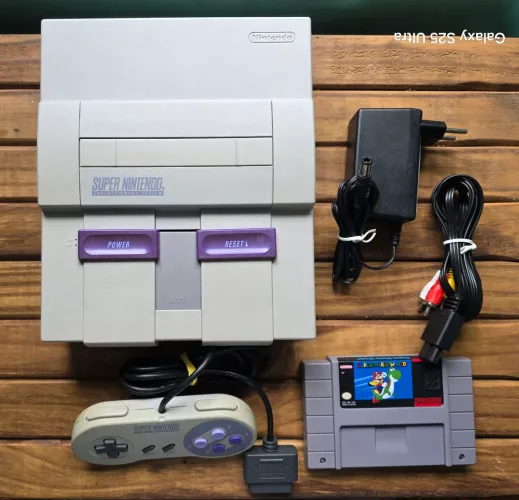 Super Nintendo FAT restaurado e revisado