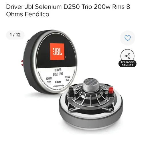 06 Driver D250 trio jbl