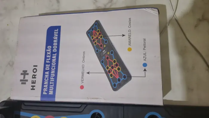 Prancha para flexão nunca usada 