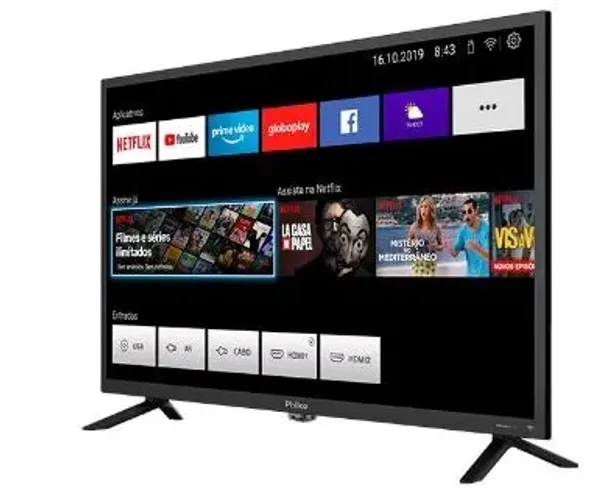 Smart TV Philco 32 Polegadas, LED FULL HD Com Wi-fi  Promoção!