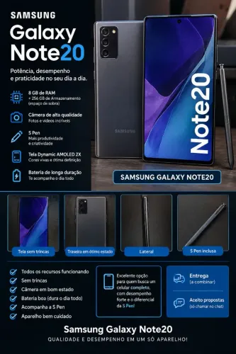 VENDO OU TROCO NOTE20