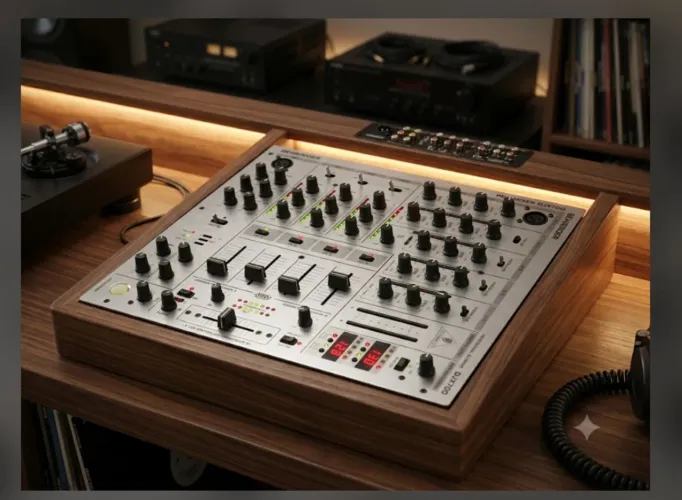 Mesa de Som / Mixer DJ Behringer PRO DJX700 - 5 Canais com Efeitos