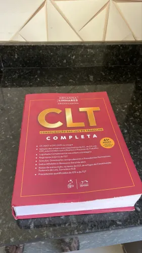 CLT Completa - 41ª Edição | Arianna Linhares | Livro para OAB