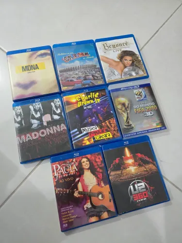 Lote com 6 Blu-Rays