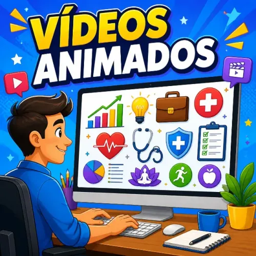 Vídeos Animados para Empresas, Clínicas e Trabalhos Universitários